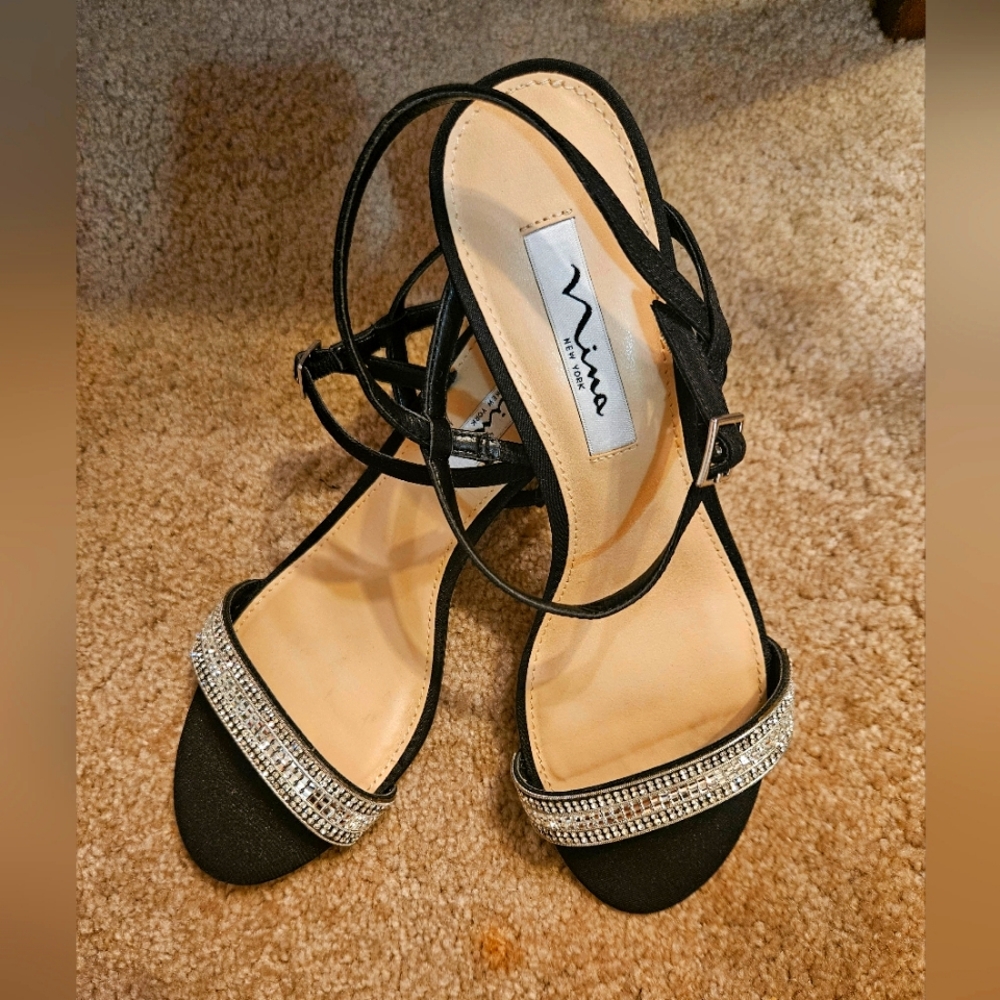 Nina Women's Evening Strappy Heels Sandals Shoes